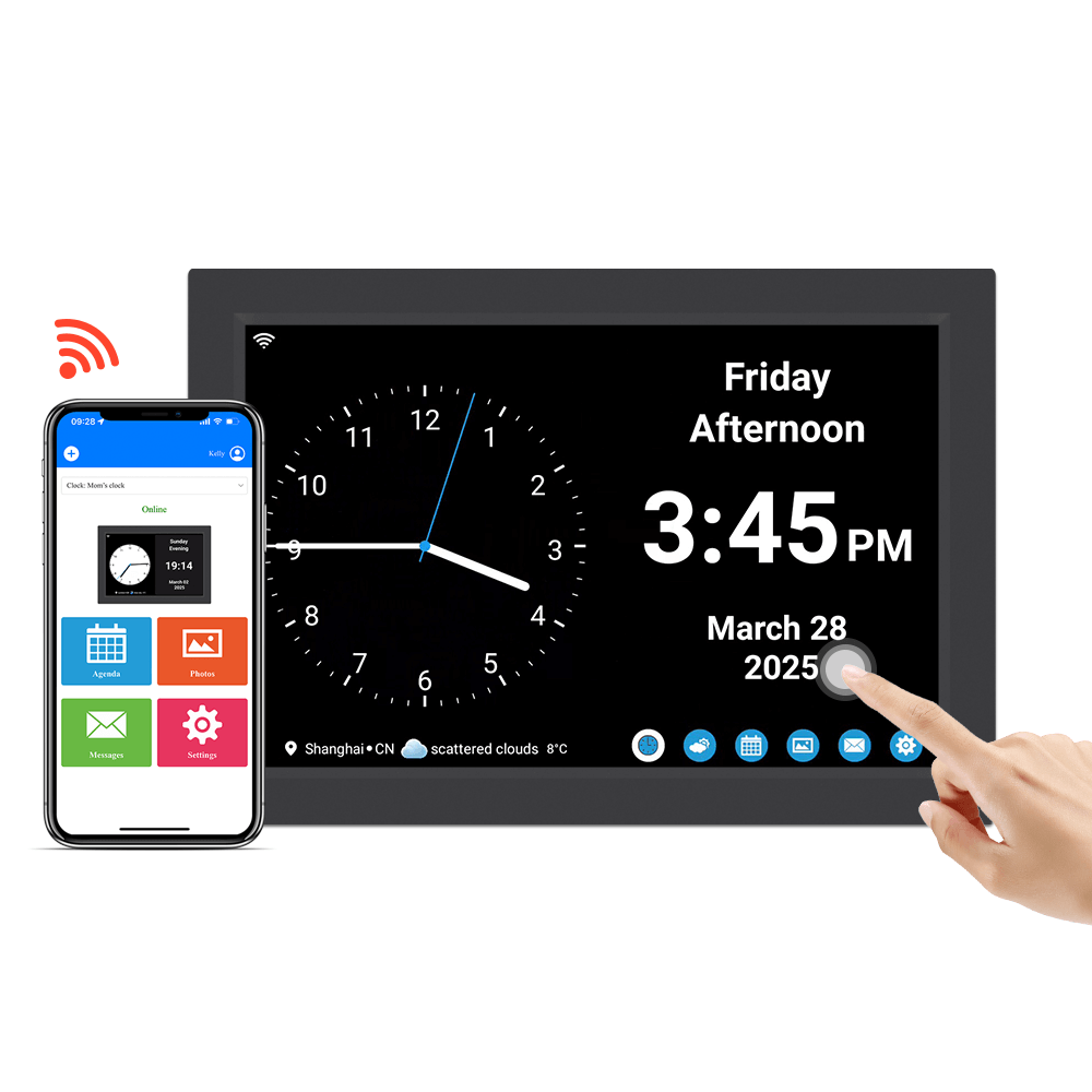 Image Eluma Digital Smart Cloud Clock