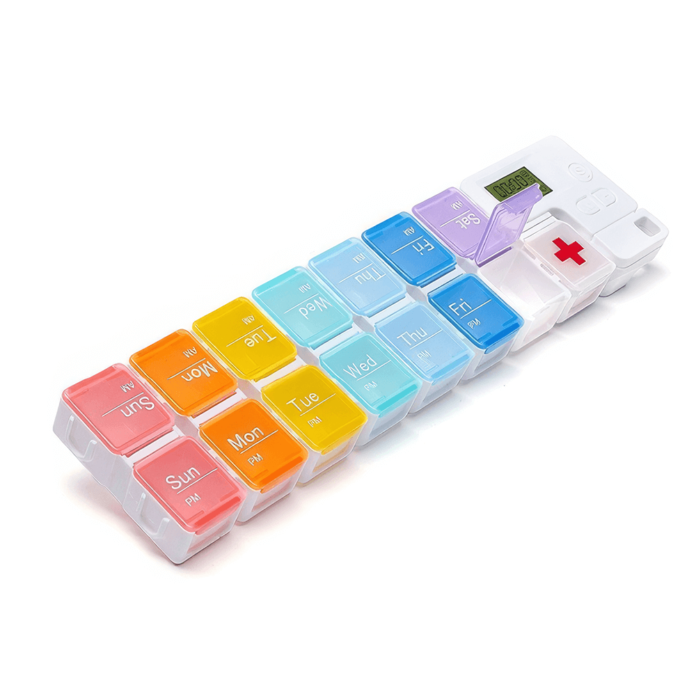 TabTimer Rainbow Connection Pill Box Timer – Aidacare