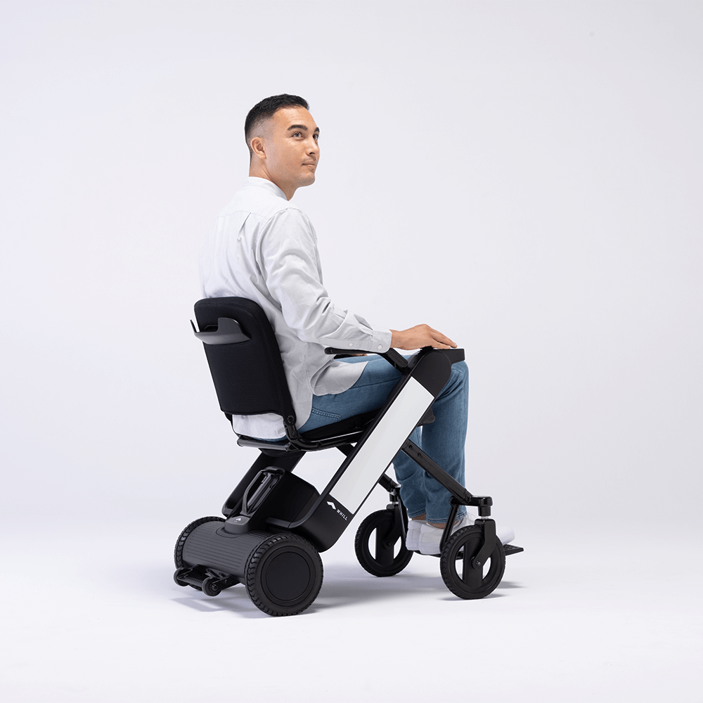 WHILL Model F (白) WHILL Model F | Foldable power chair | Accessible Madrid